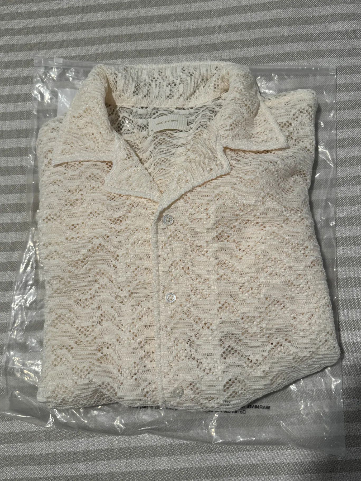 Aime Leon Dore Aimé Leon Dore Long-Sleeve Rico Shirt 'Pristine' Size US M / EU 48-50 / 2 - 2 Thumbnail