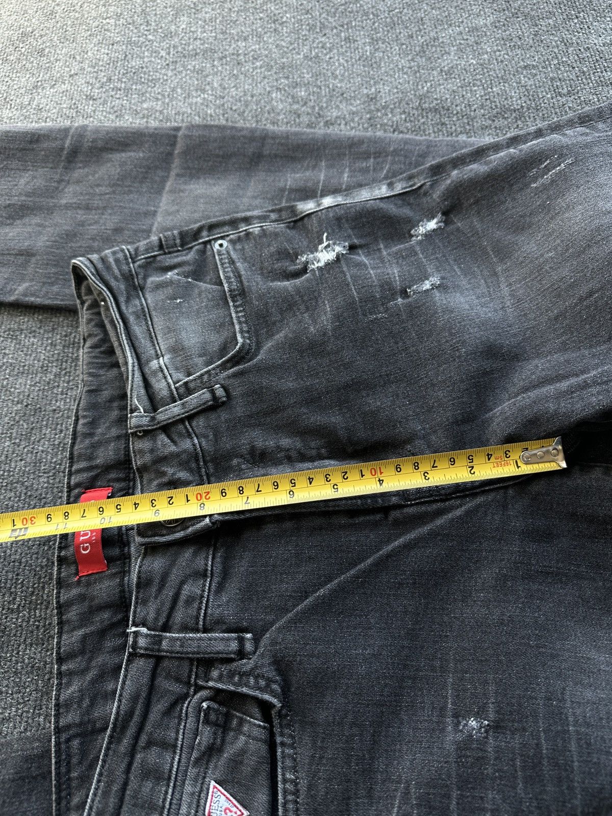 Guess SLIM🚨00S GUESS WITH LOGO MEN JEANS Y2K OPUIM Size US 32 / EU 48 - 20 Thumbnail