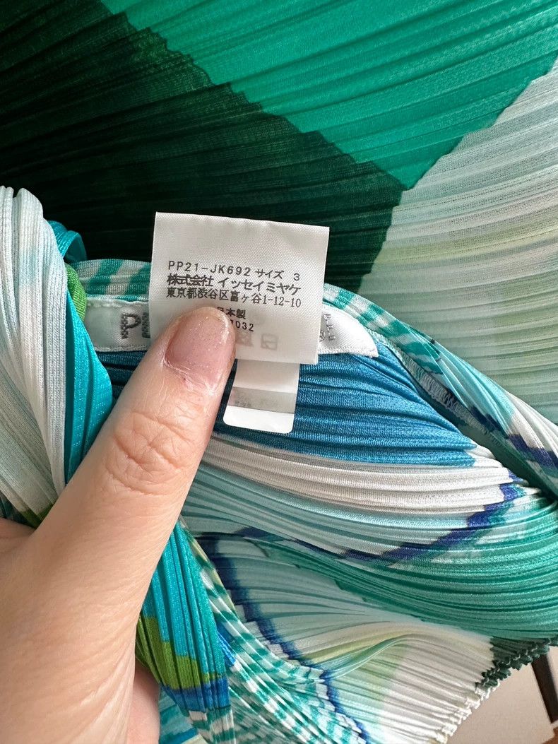 Issey Miyake Issey Miyake size:3 Blue and green striped vest Size M / US 6-8 / IT 42-44 - 6 Thumbnail