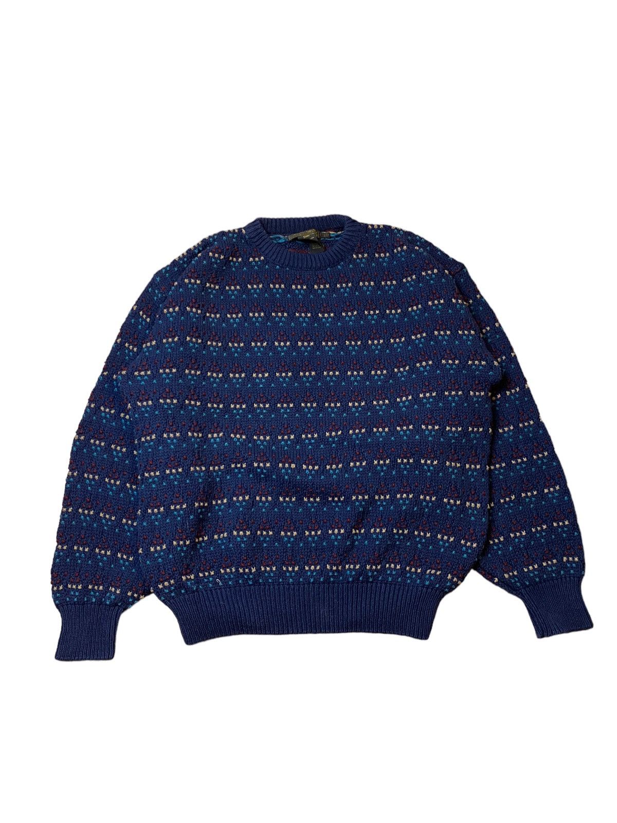Eddie Bauer × Vintage Vintage Eddie Bauer Birdseye Cotton Knit 