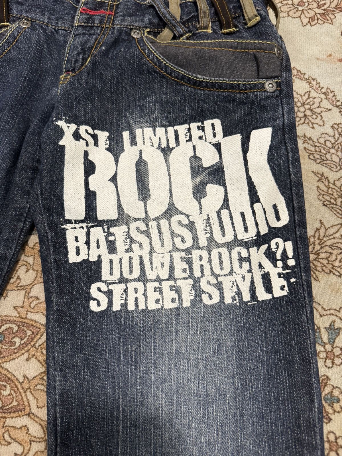 Vintage Ba-Tsu Studio Double Waist Jeans