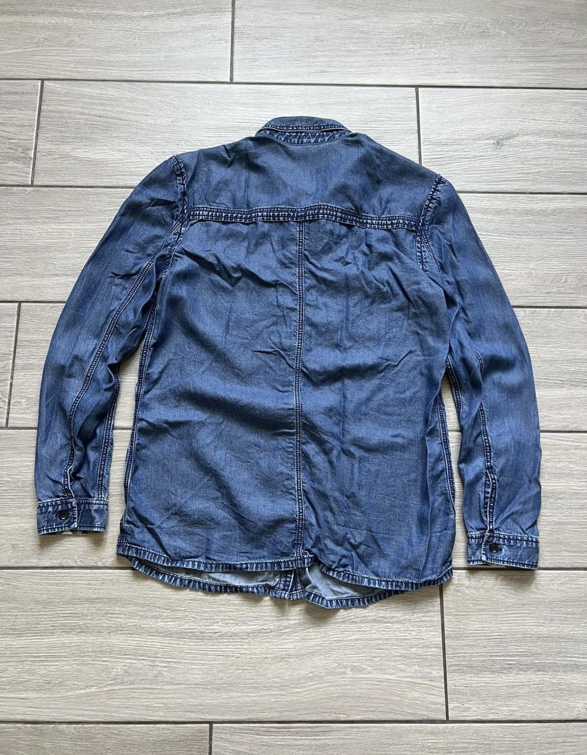 Burberry 💙Burberry Shirt Jeans Women Rare M Size Size M / US 6-8 / IT 42-44 - 3 Thumbnail