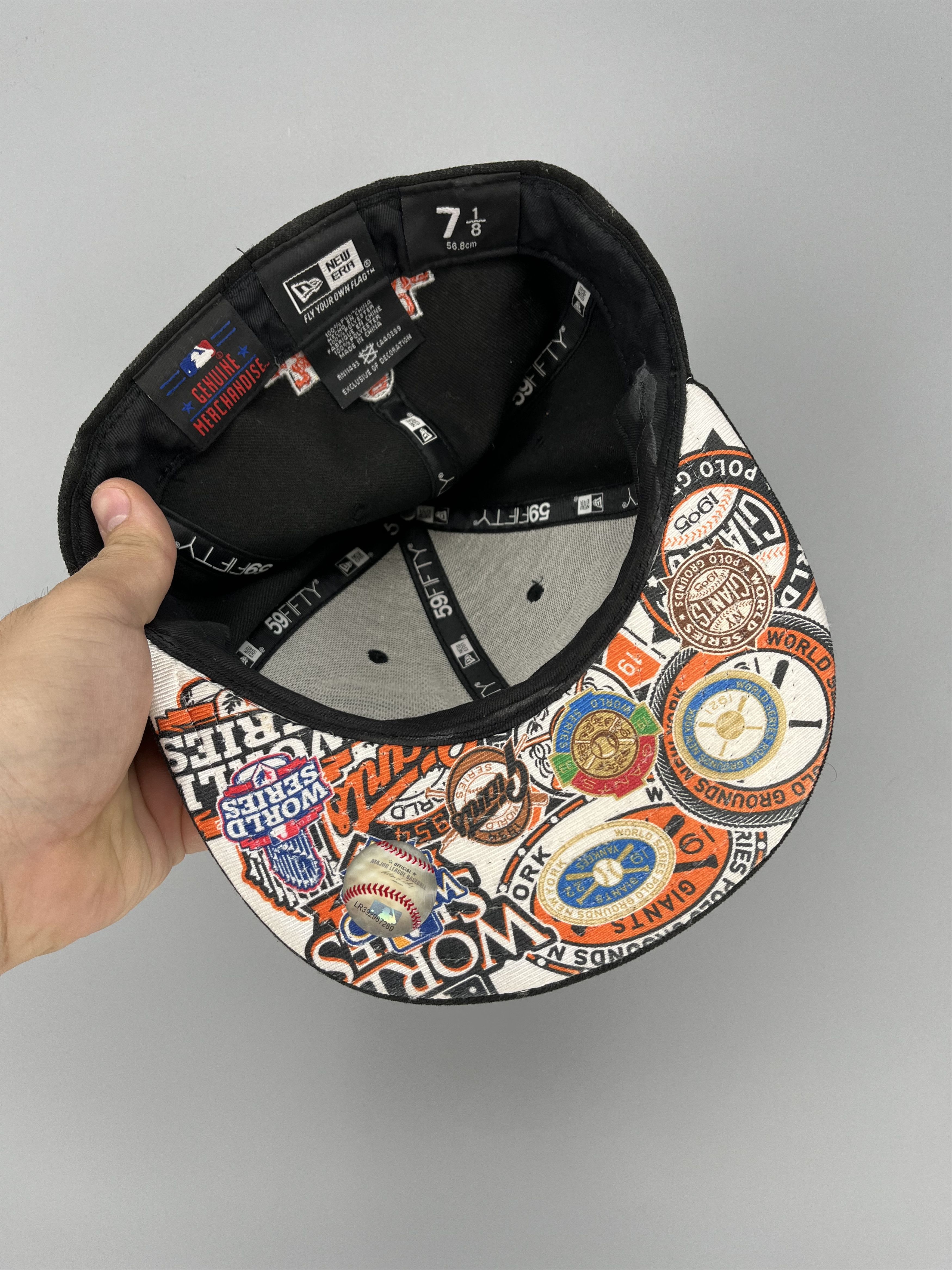 New Era 7 Time World Series Champions Adjustable Baseball Hat Cap Size ONE SIZE - 6 Thumbnail