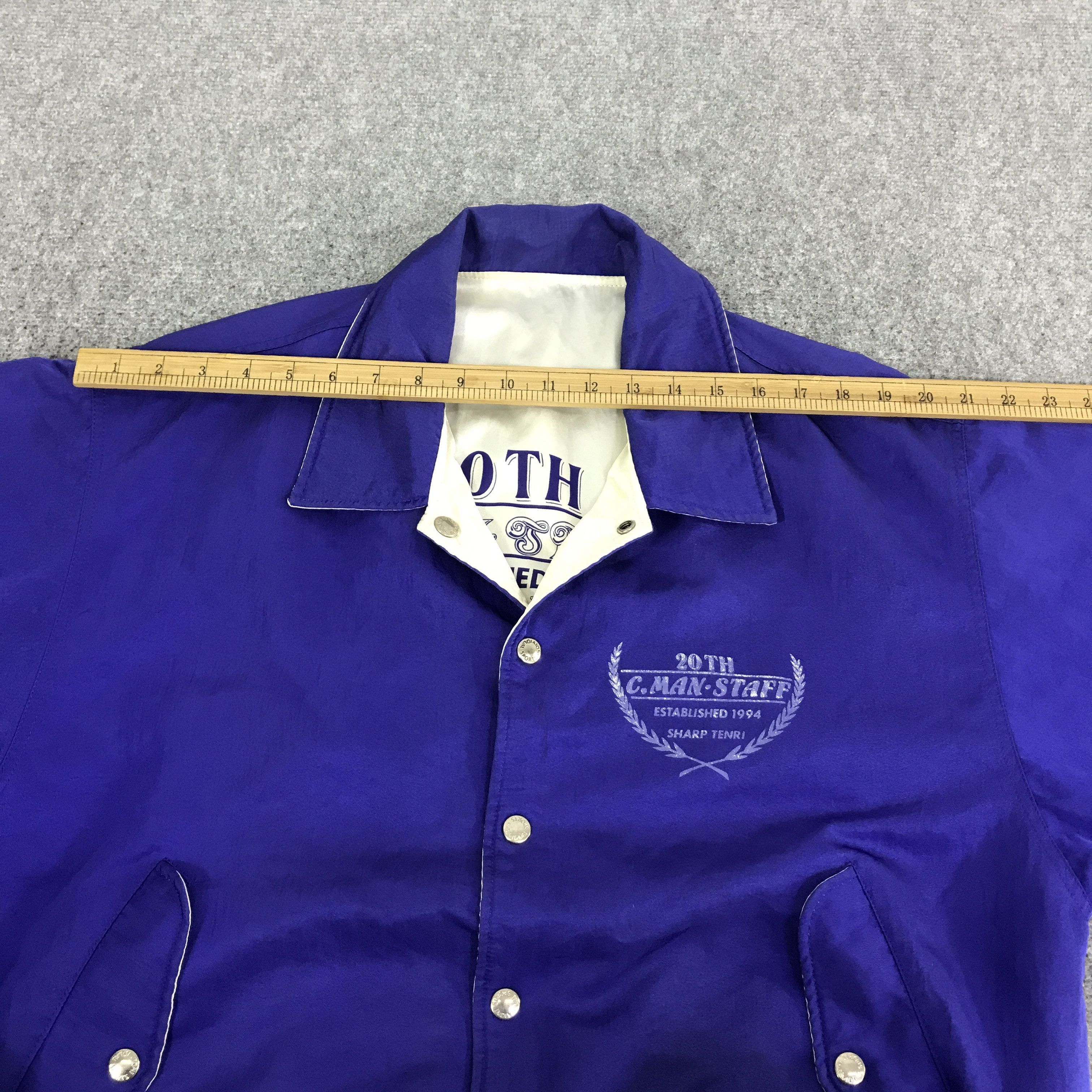 Japanese Brand C.MAN STAFF SNAP BUTTON JACKET K90B15 Size US L / EU 52-54 / 3 - 5 Thumbnail