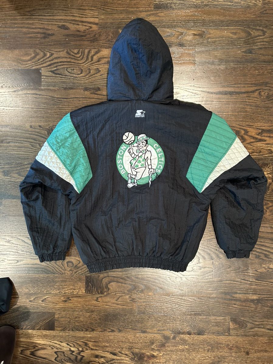 NBA × Starter × Vintage Boston Celtics Vintage Starter Jacket Size US L / EU 52-54 / 3 - 2 Thumbnail
