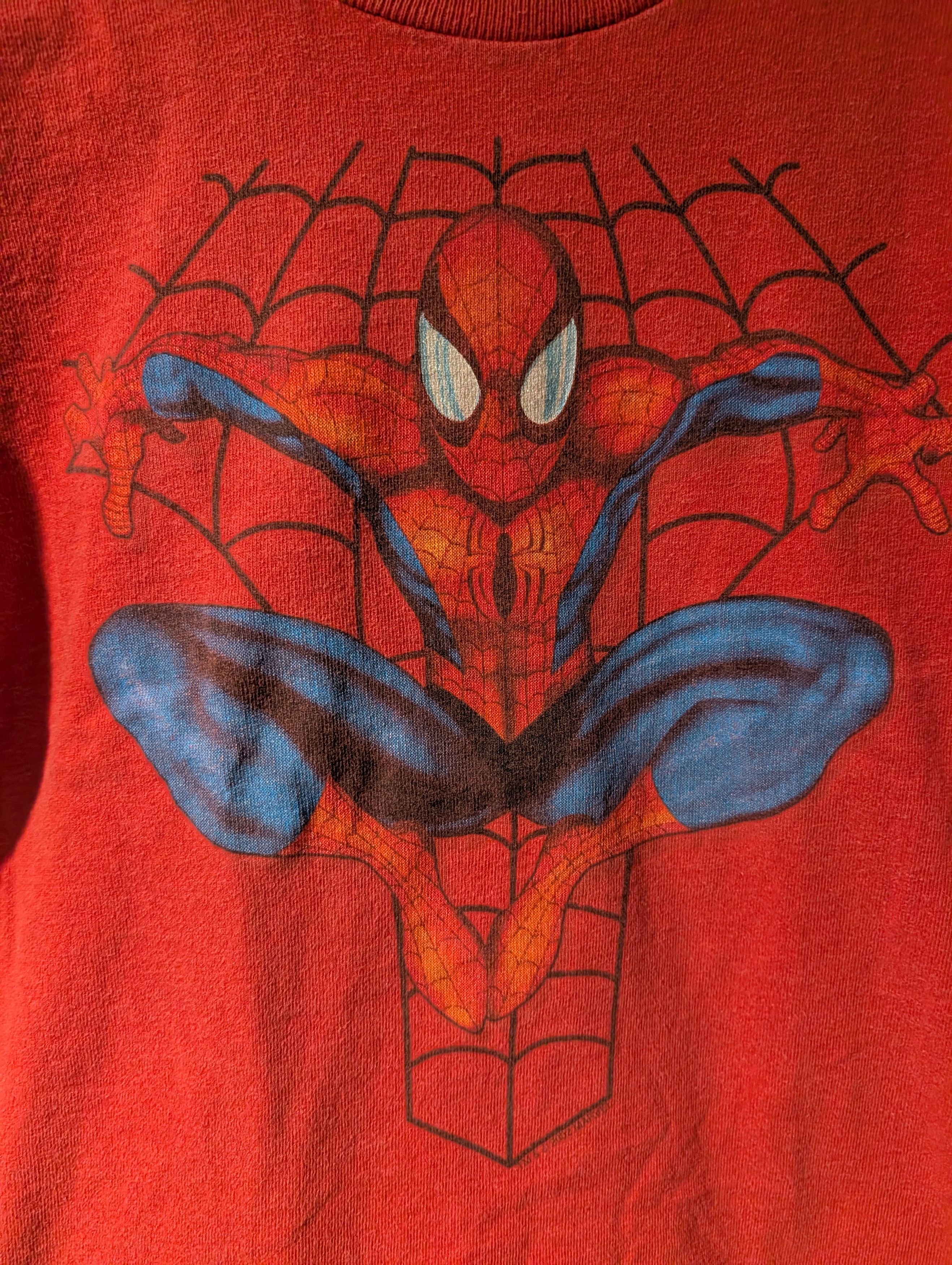 Marvel Comics Vintage Spider-Man Underoos Shirt Youth Large Distressed Size US L / EU 52-54 / 3 - 2 Thumbnail