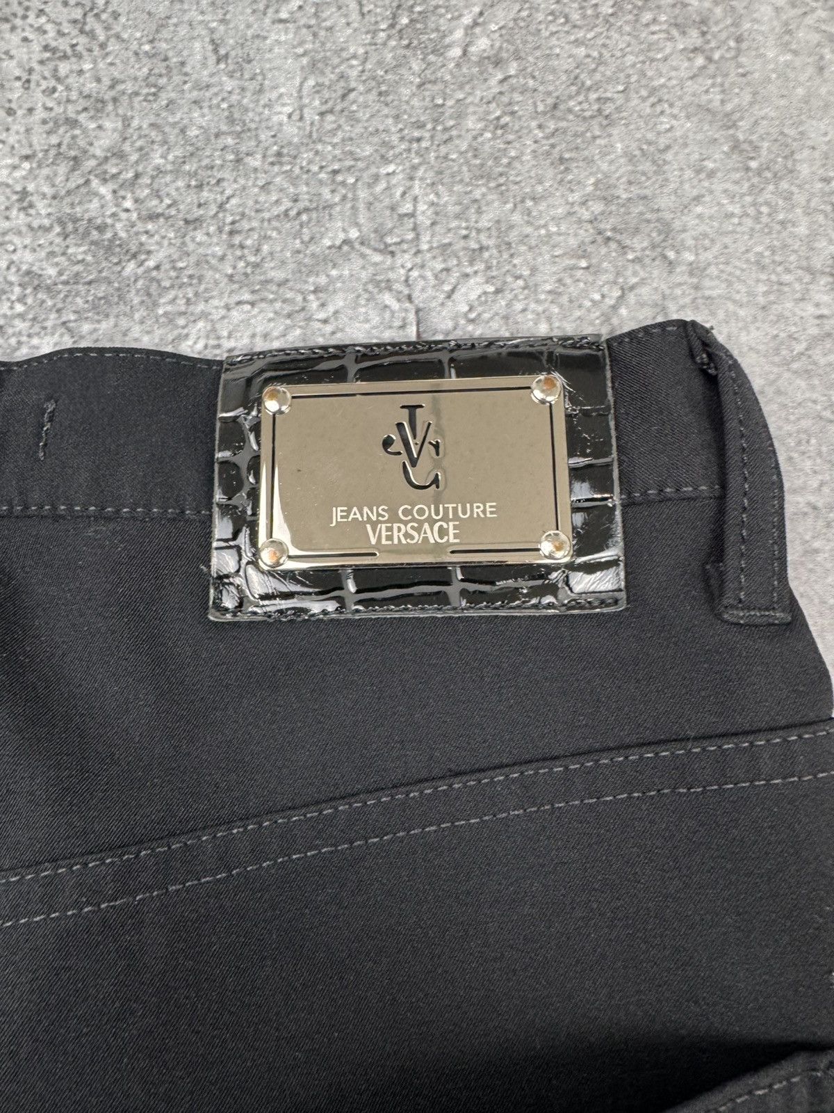 Versace Versace Jeans Couture Women Pants Black Size 30 Size 30" / US 8 / IT 44 - 3 Thumbnail