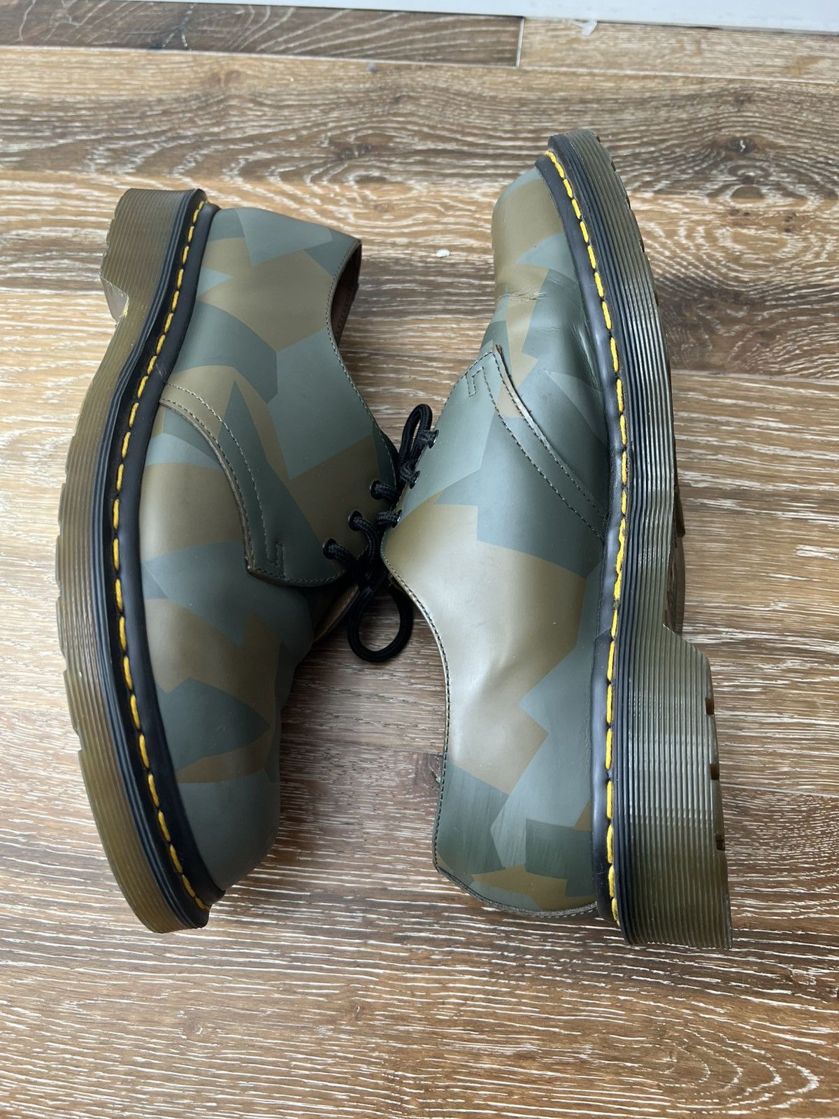 Comme des Garcons Homme Deux × Dr. Martens Comme des garcons dr martens 1461 camo derby shoes Size US 9 / EU 42 - 5 Thumbnail