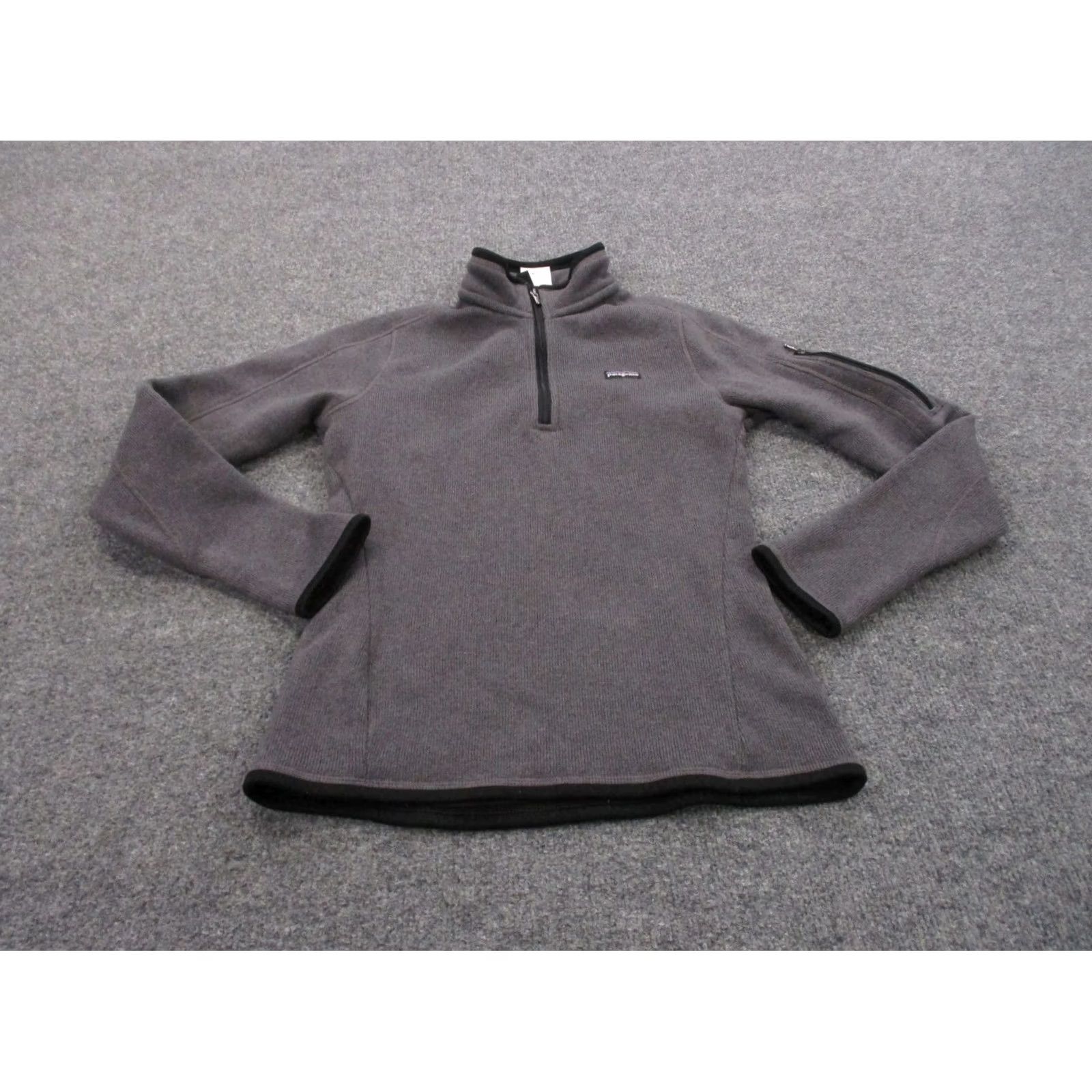 Patagonia Patagonia Jacket XS Womens Gray Fleece Better Sweater Outdoor 1/4 Zip Pockets 90s Theme Women's Clothing Size XS / US 0-2 / IT 36-38 - 2 Thumbnail