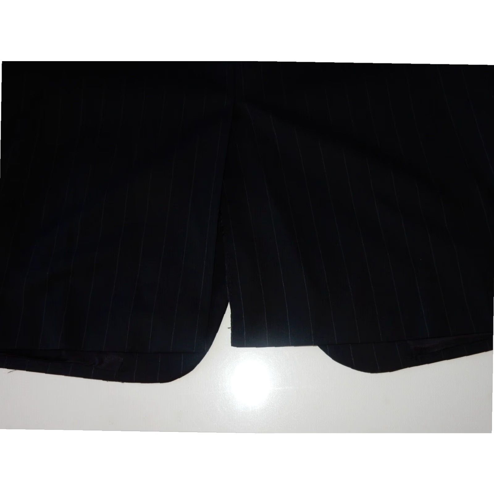 Michael Kors Michael Kors Men's 2 Piece Wool Suit Black Size 43L Size 46R - 5 Thumbnail