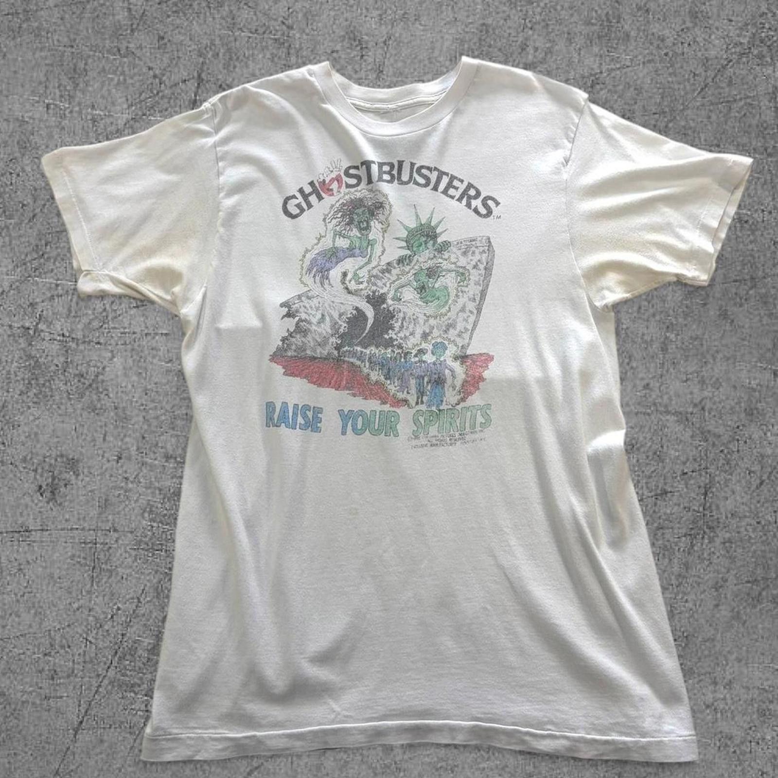 Vintage 1988 Ghost Busters Movie Promo Tee Size US M / EU 48-50 / 2 - 1 Thumbnail