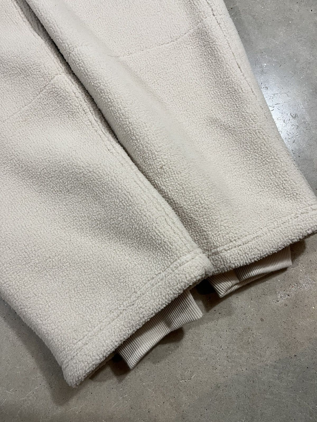 Gramicci Vintage Gramicci Fleece Climbing Hiking Pants Cream Size US 34 / EU 50 - 6 Thumbnail