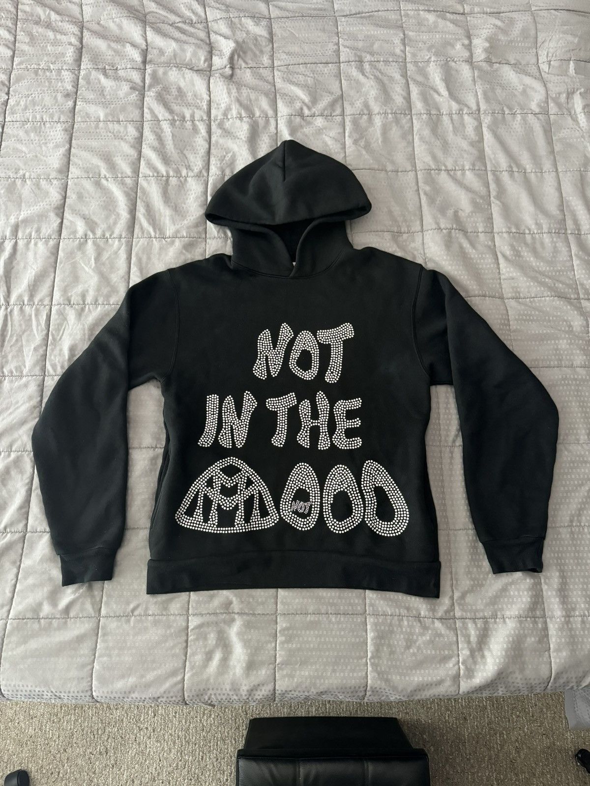 Other Mood Swings Not In The Mood Rhinestone hoodie Size US S / EU 44-46 / 1 - 1 Thumbnail