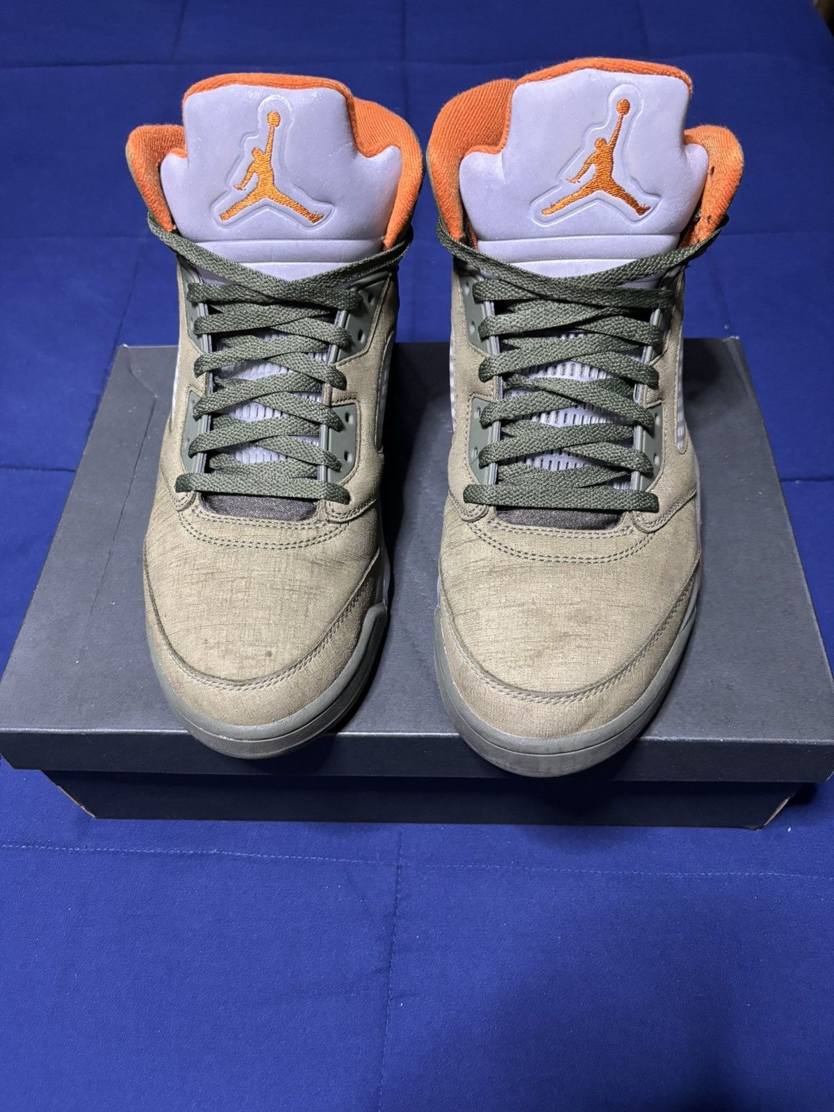 Jordan Brand Jordan 5 Retro Olive 2024 Size 11 Size US 11 / EU 44 - 1 Thumbnail