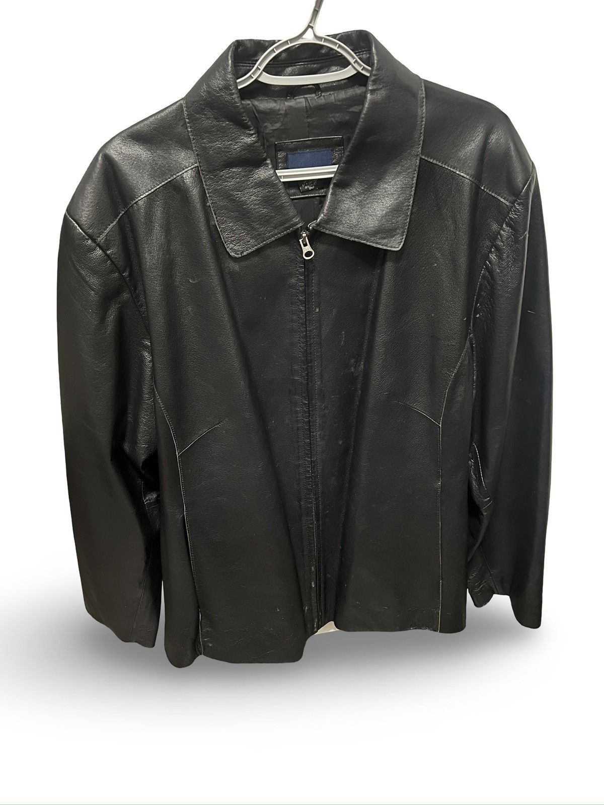 Other Black Leather Vintage Jacket Size US L / EU 52-54 / 3 - 4 Thumbnail
