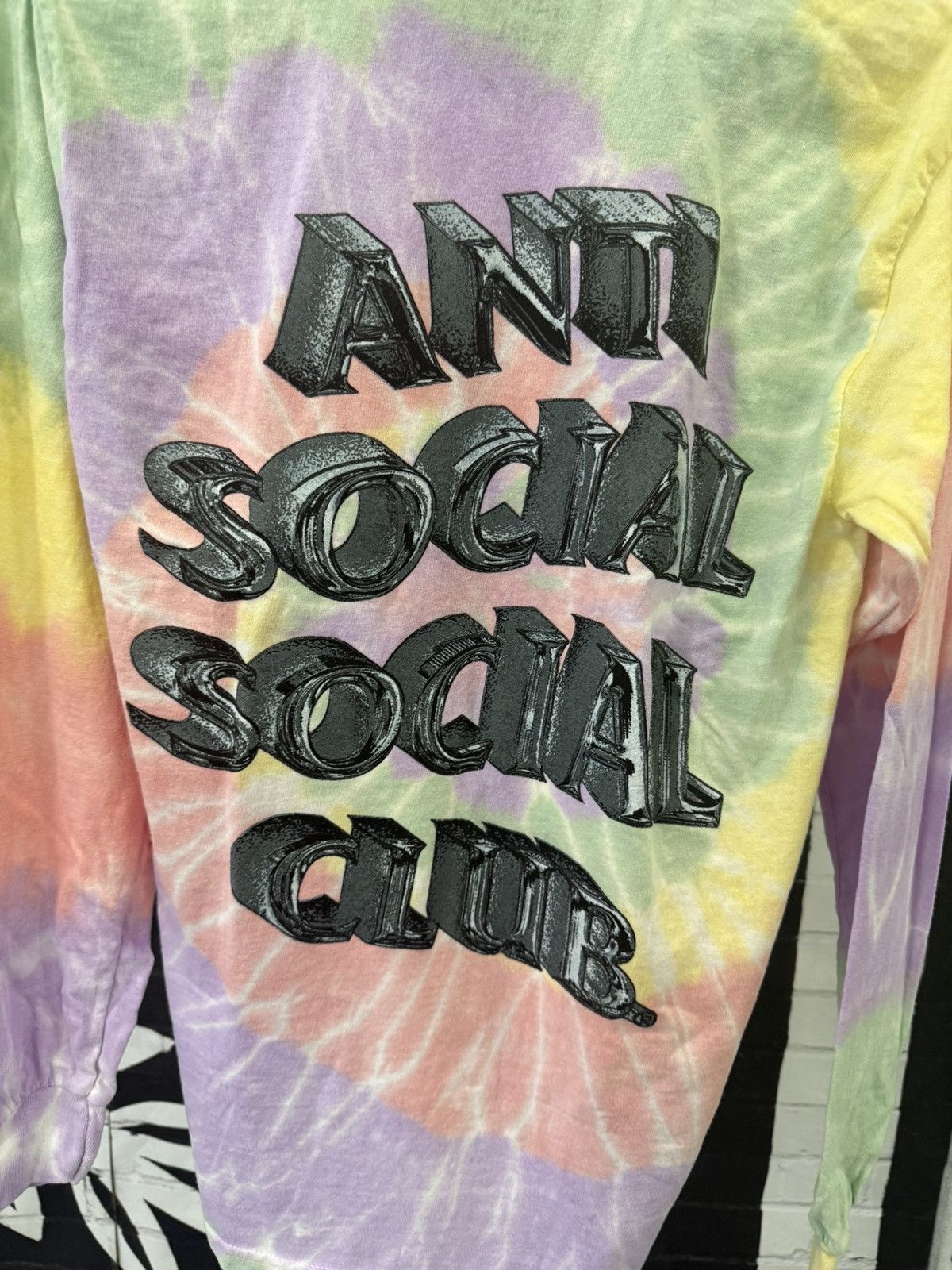 Anti Social Social Club ✨ Anti Social Club ASSC Not Fair Tie-Dye Long Sleeve Small ✨ Size S / US 4 / IT 40 - 1 Thumbnail