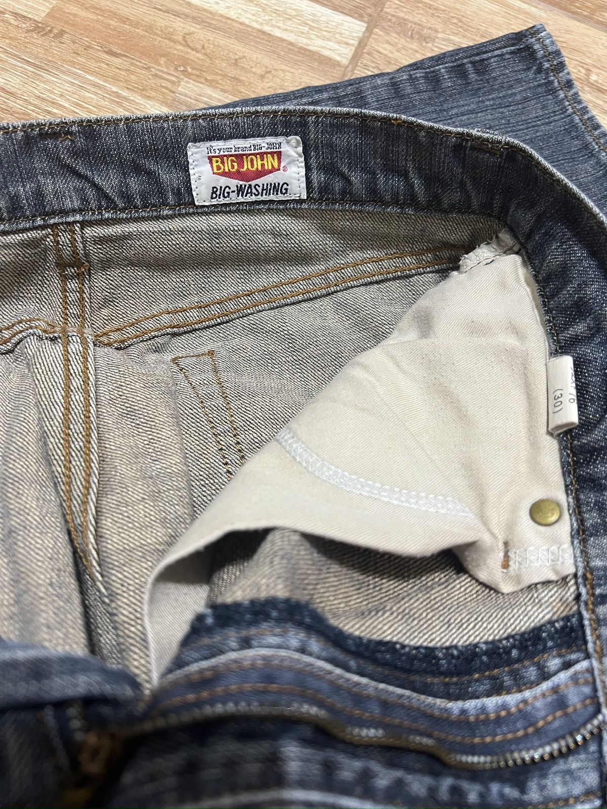Big John Japan Made Big John Classic Straight Fit Jeans Size US 30 / EU 46 - 13 Thumbnail