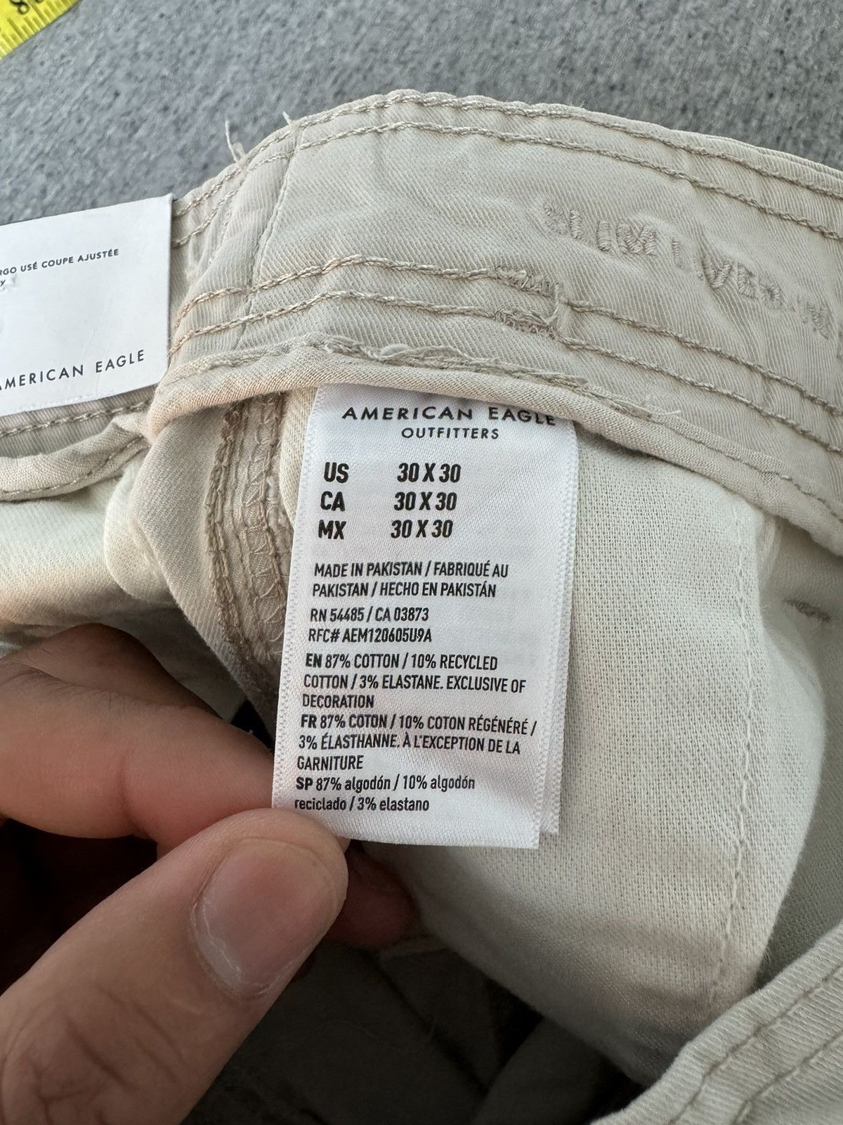 American Eagle Outfitters American Eagle Slim Lived-In Cargo Pants sx 30x30 Size US 30 / EU 46 - 6 Thumbnail