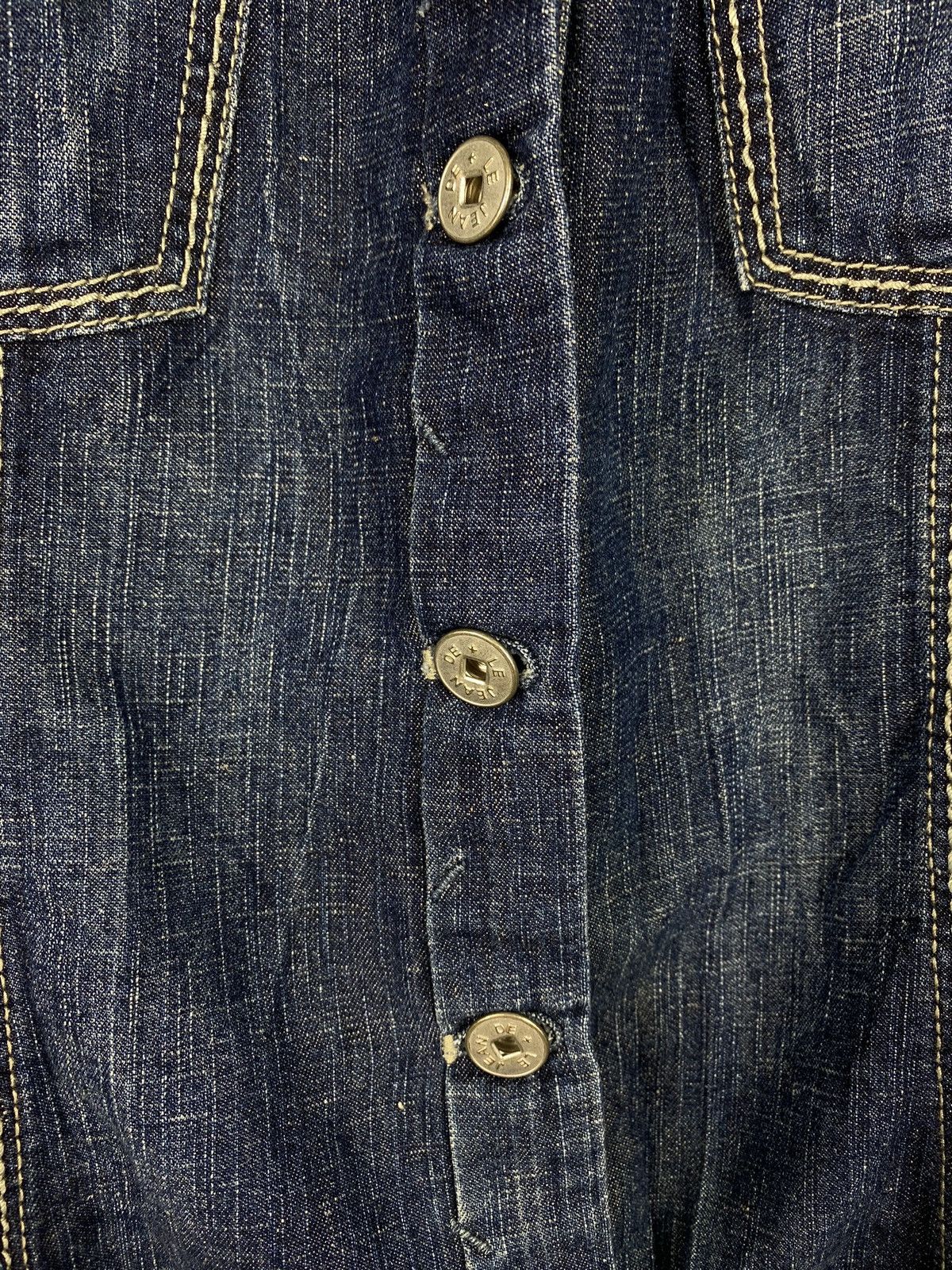 Marithe + Francois Girbaud Marithe Francois Girbaud ladies avant-garde denim jacket Size M / US 6-8 / IT 42-44 - 9 Thumbnail