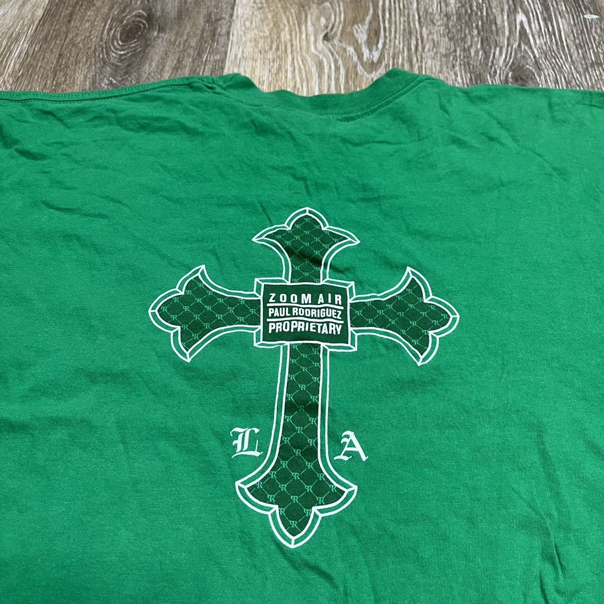 Nike × Vintage RARE y2k nike sb gothic cross paul rodriguez tee Size US XL / EU 56 / 4 - 3 Thumbnail