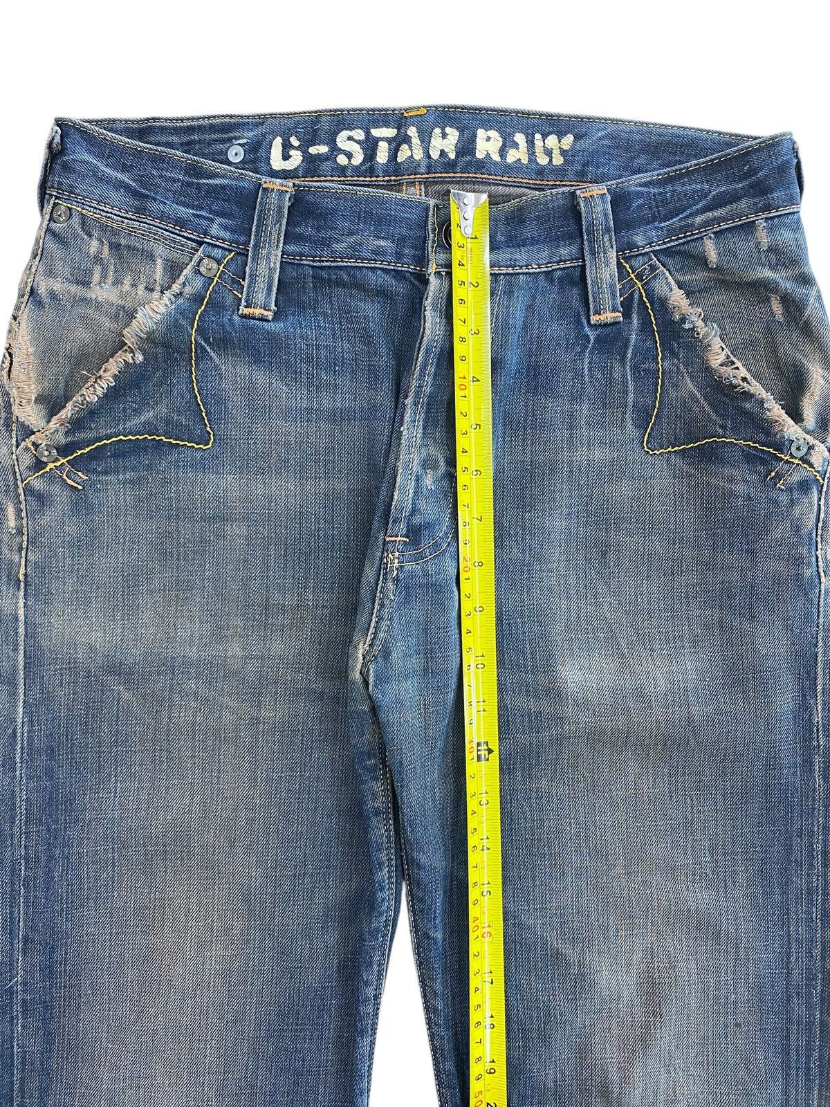 G-Star G-Star Brand Faded Mud Wash Style Loose Jeans Size US 30 / EU 46 - 5 Thumbnail