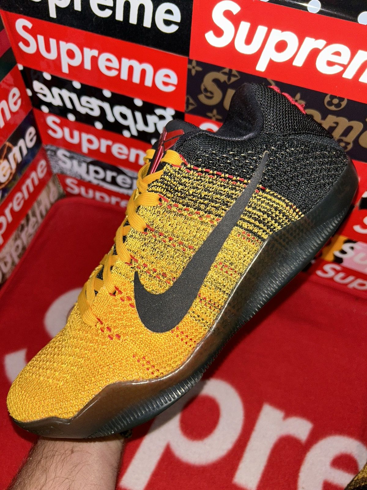 Nike Nike Kobe 11 Elite Low Bruce Lee 822675-706 size 8 Size US 8 / EU 41 - 6 Thumbnail