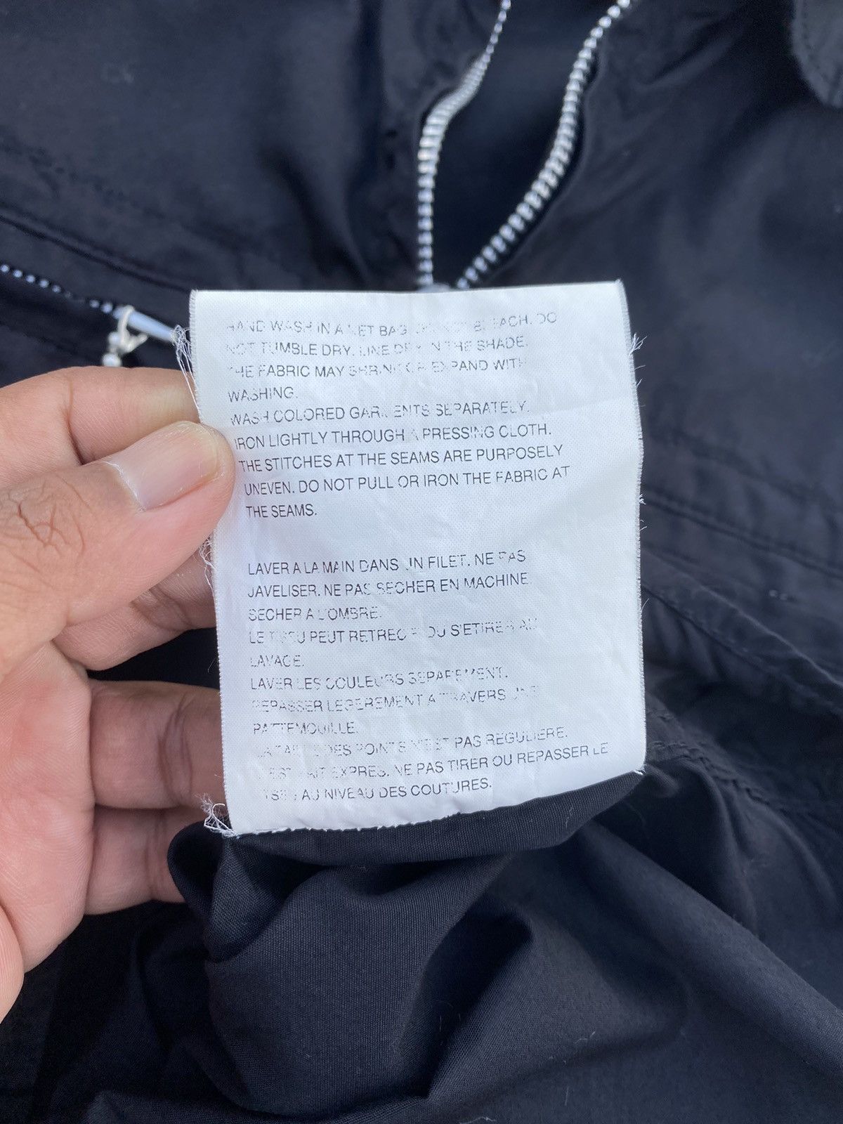Comme des Garcons Junya Watanabe x CDGComme Des Garcons Longsleeve Zip Shirt Size US S / EU 44-46 / 1 - 18 Thumbnail