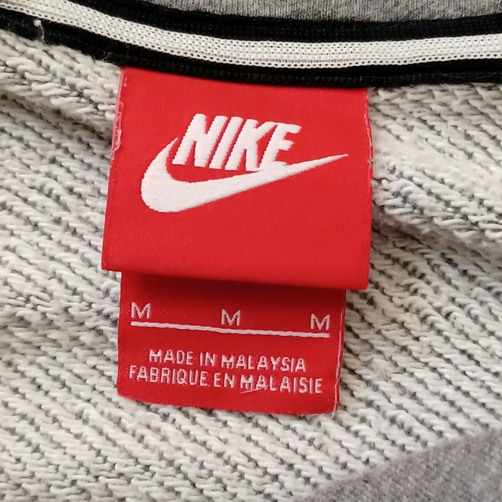 Nike Nike Hoodie Sweatshirt Womens M Gray Full Zip Pockets Logo Tech Cape Casual Activewear Winter Spring Fall Womens Size M / US 6-8 / IT 42-44 - 2 Thumbnail