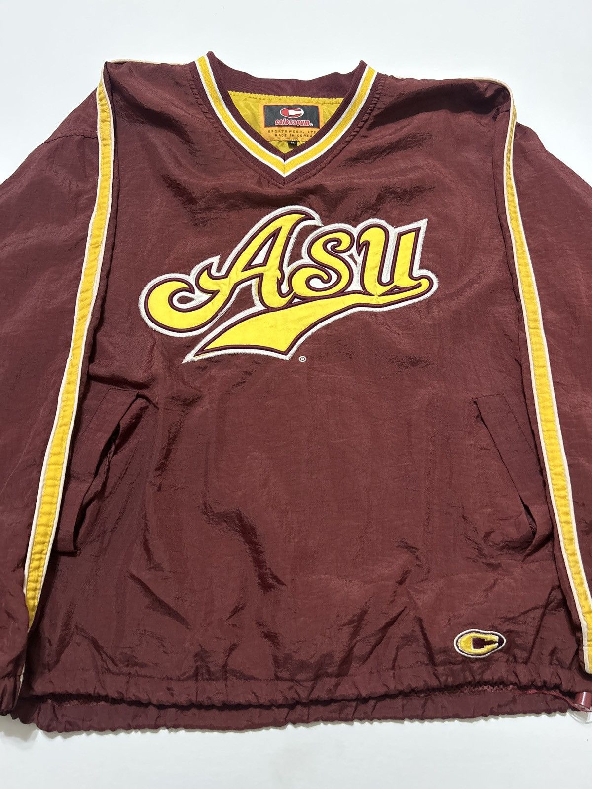 NCAA Vintage '90s Arizona State ASU Sun Devils Pullover Jacket Size US L / EU 52-54 / 3 - 1 Thumbnail