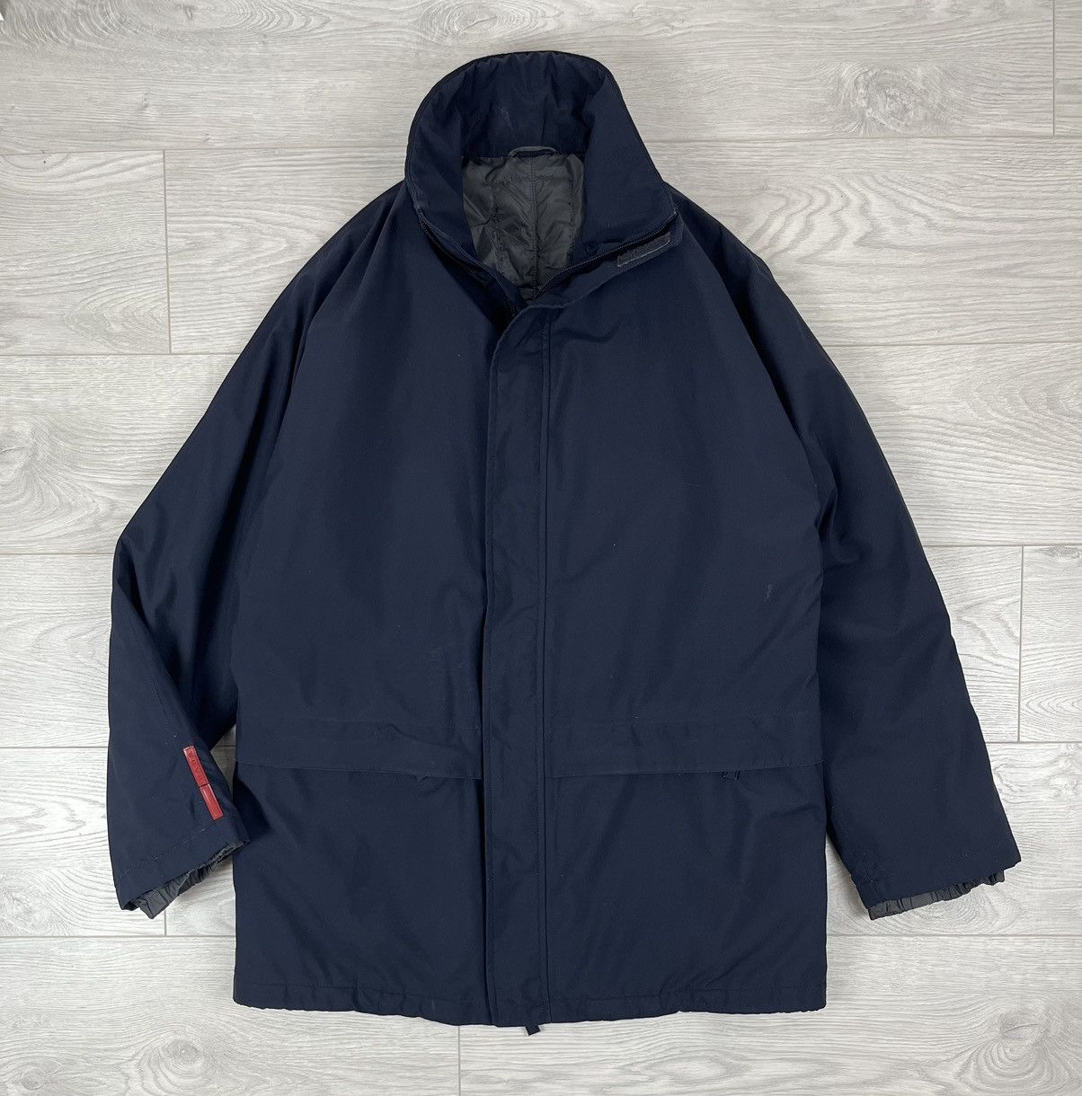 00s prada sports GORE-TEX zip up jacket