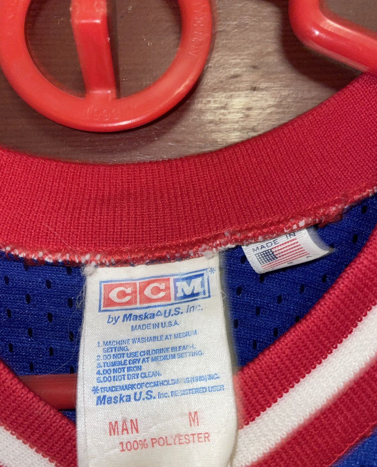 Ccm Rangers LEETCH Jersey Size US M / EU 48-50 / 2 - 3 Thumbnail