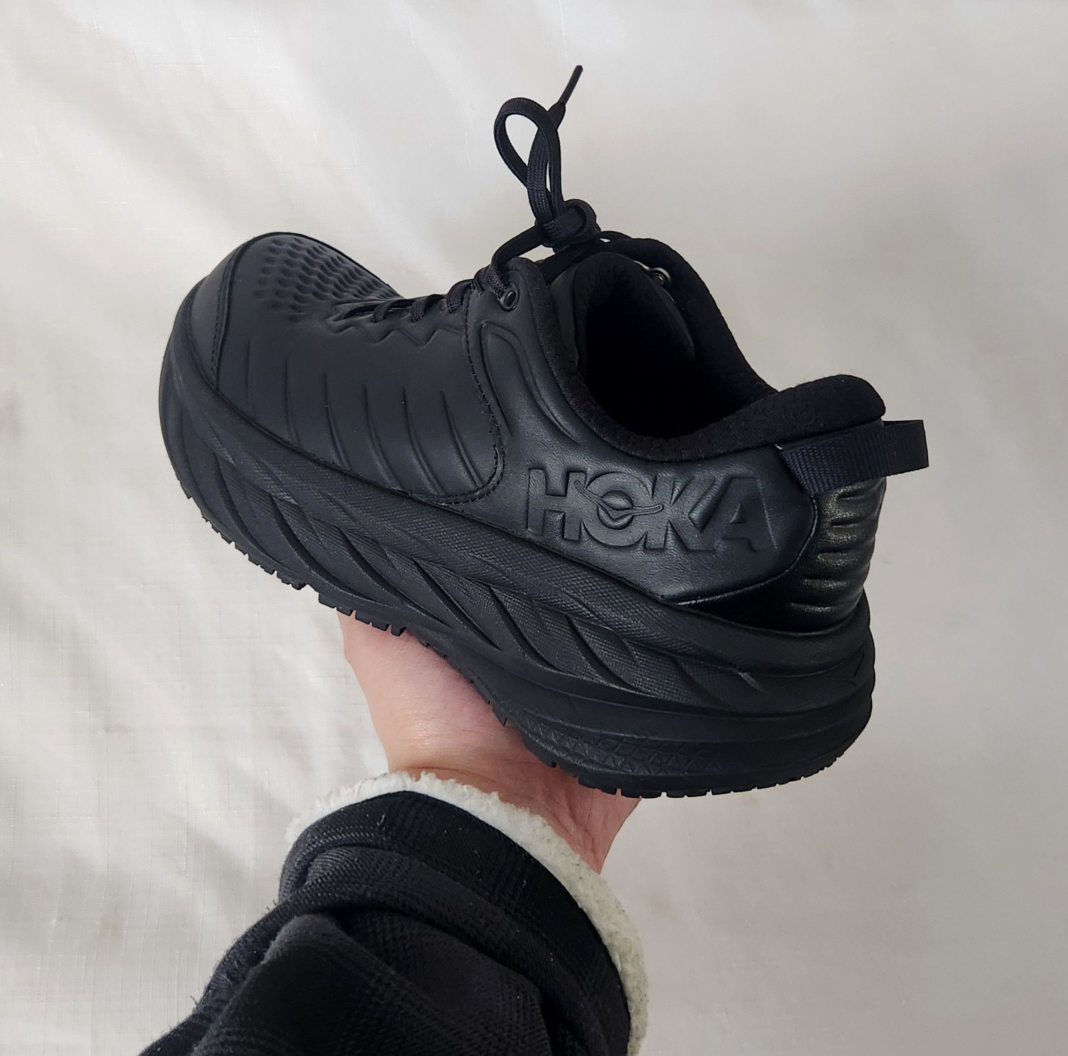Hoka Hoka One Women's Bondi SR 1110521 BBLC Triple Black SZ 10 Size US 10 / IT 40 - 2 Thumbnail
