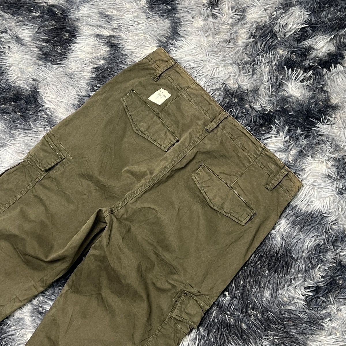 Japanese Brand ISK Jogger Cargo Pants Size US 29 - 4 Thumbnail