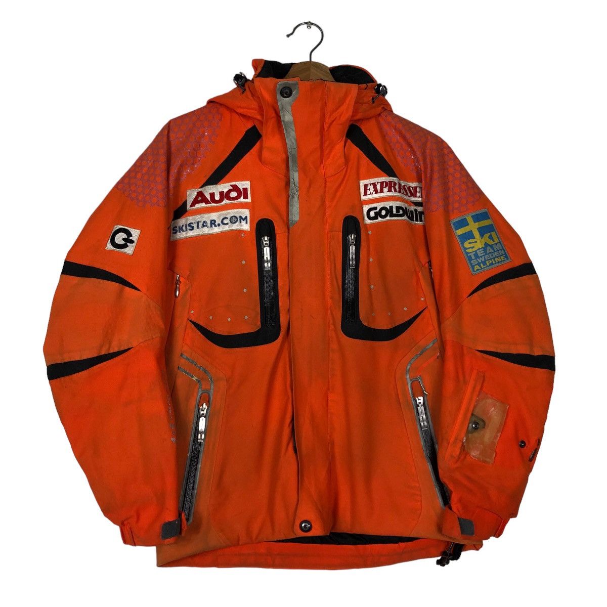 Japanese Brand 🔥90’s Vintage Ski Jacket Multi Pocket Bondage Goldwin Japan Size US XXS / EU 40 - 1 Thumbnail