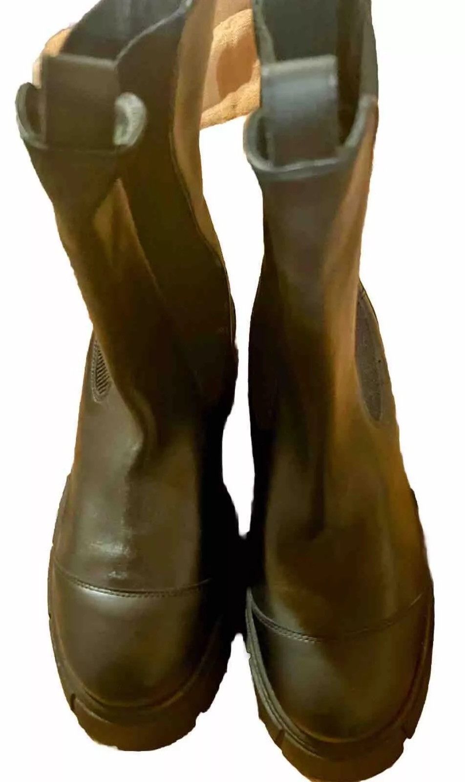 Free People NEW FREE PEOPLE MAREN CHELSA BOOT BLACK SIZE US 9 MID CALF Size US 9 / IT 39 - 3 Thumbnail