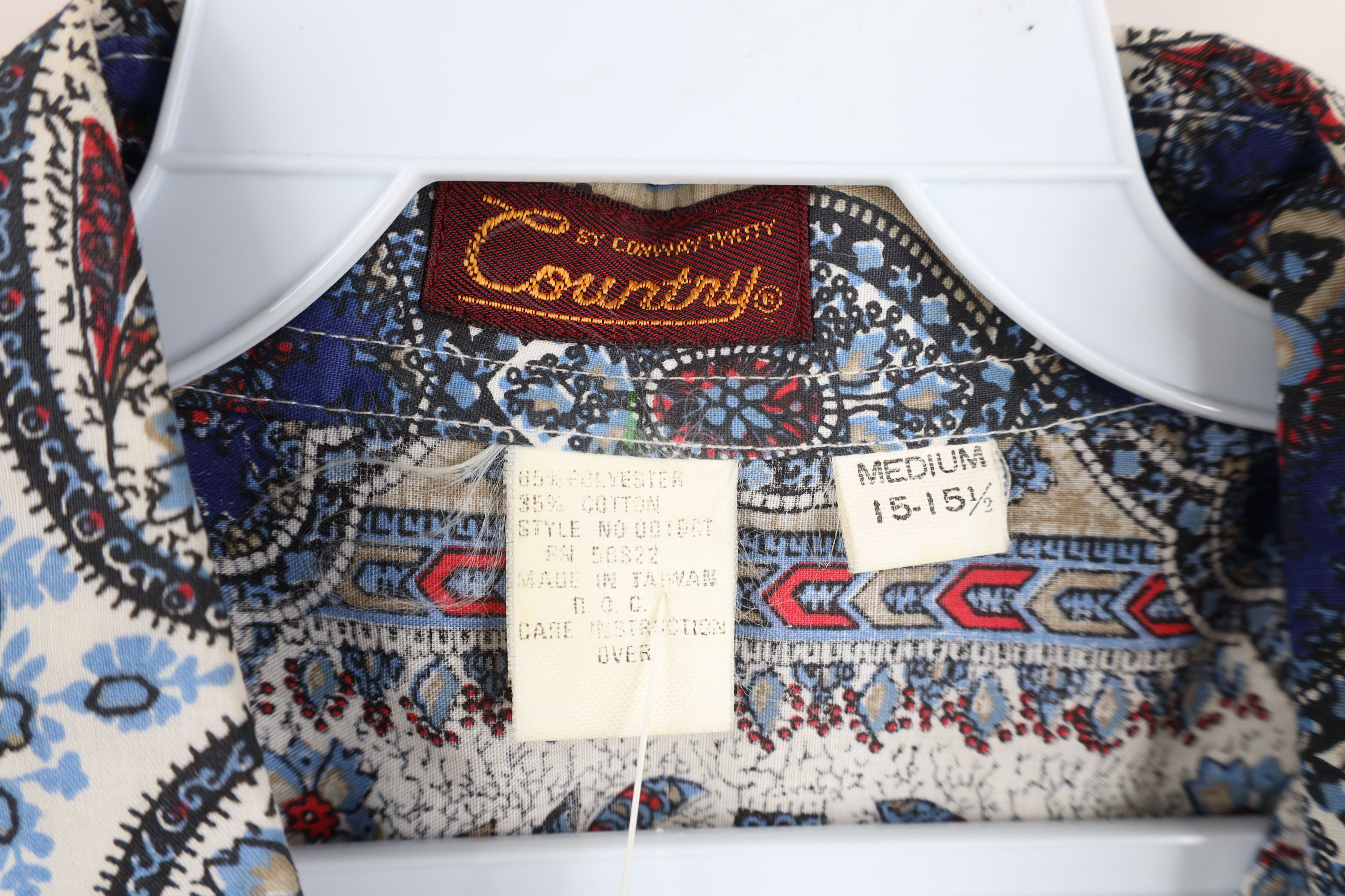 Other Deadstock Vintage 70s Rockabilly Western Rodeo Button Shirt Size US M / EU 48-50 / 2 - 8 Thumbnail