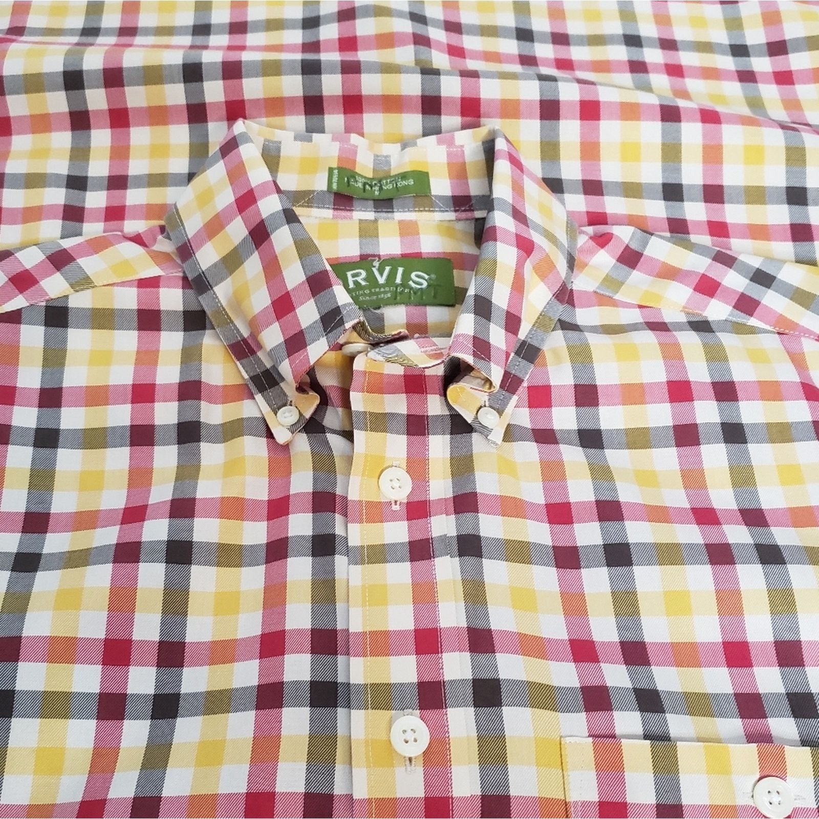 Orvis Orvis Multicolor Plaid Button Casual Dress Shirt M Size US M / EU 48-50 / 2 - 4 Thumbnail