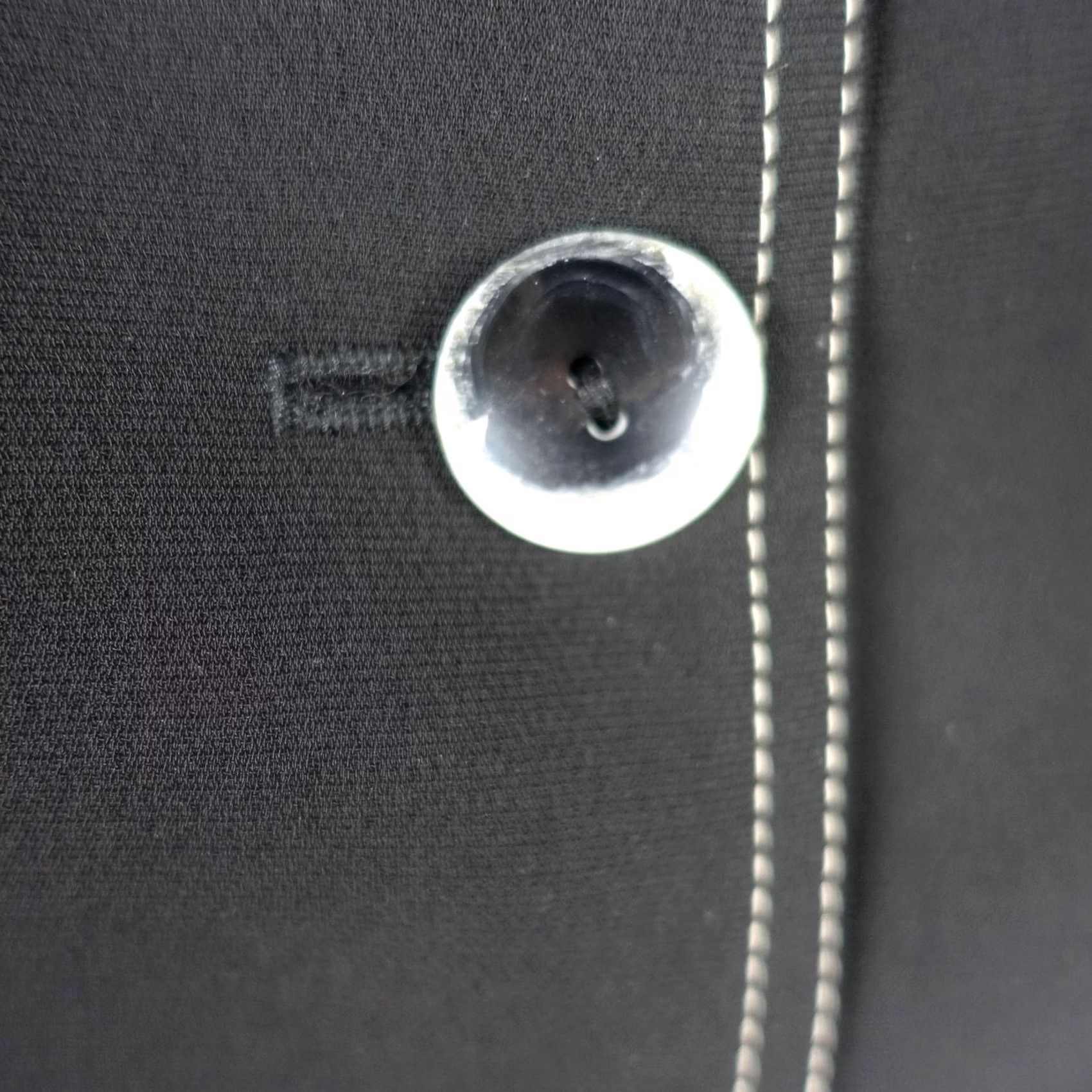 Vintage VINTAGE Collections for Le Suit Blazer Jacket Womens 10P Black Leopard Lined VTG Size L / US 10 / IT 46 - 3 Thumbnail