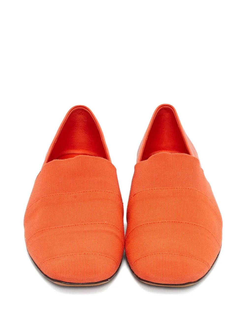 Salvatore Ferragamo o1y0426 Loafers in Orange Size US 7 / IT 37 - 4 Thumbnail