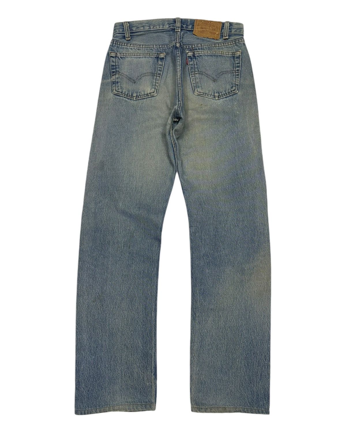 Levi's Vintage Clothing VINTAGE LEVIS 501 NICE FADED DISTRESSED DENIM JEANS Size US 29 - 8 Thumbnail