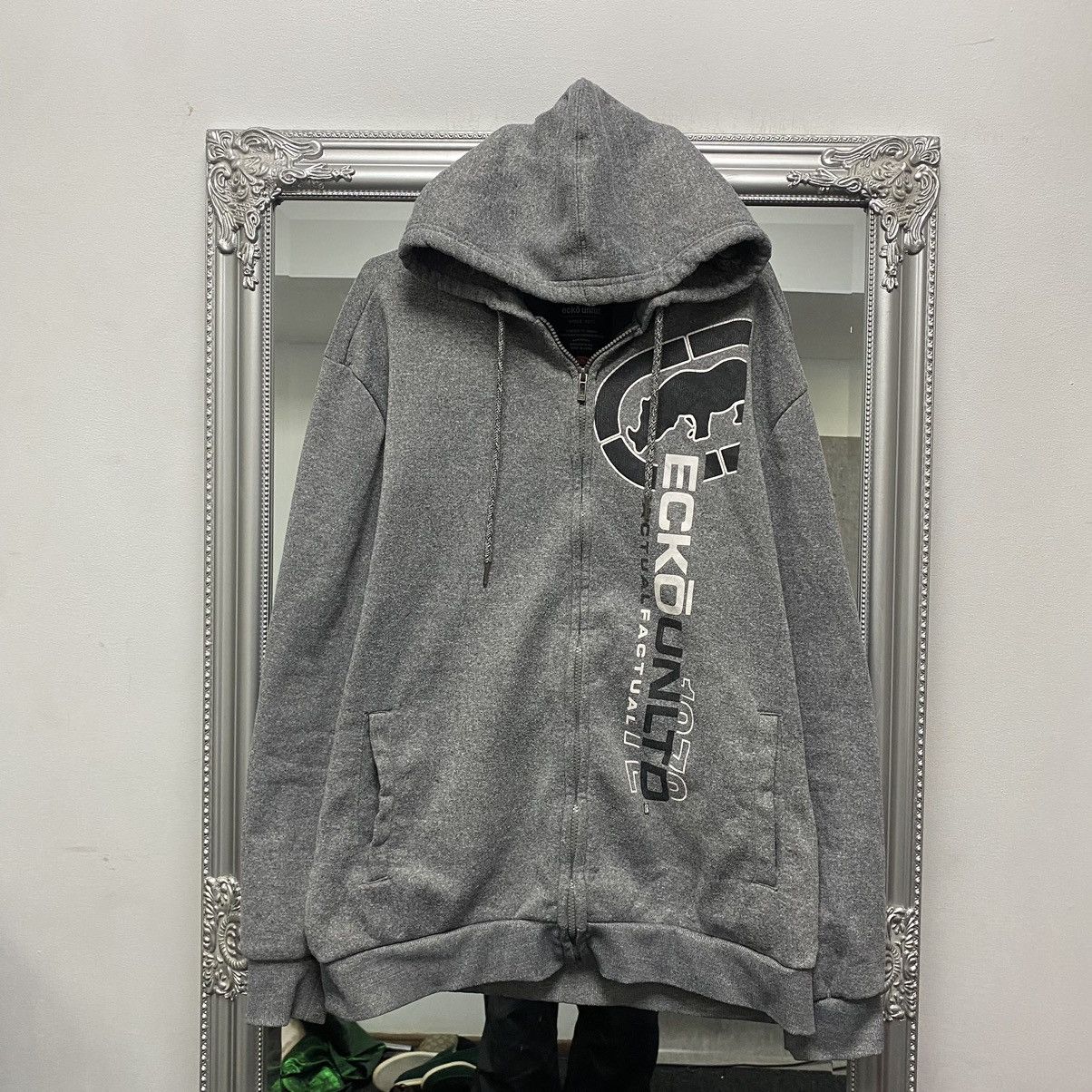 Ecko Unltd. Vintage Y2K Ecko Zip-hoodie since 1972 Size US XL / EU 56 / 4 - 1 Thumbnail