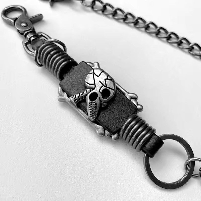 Jewelry HipHop Punk Skull Pants Chain Size ONE SIZE - 3 Thumbnail