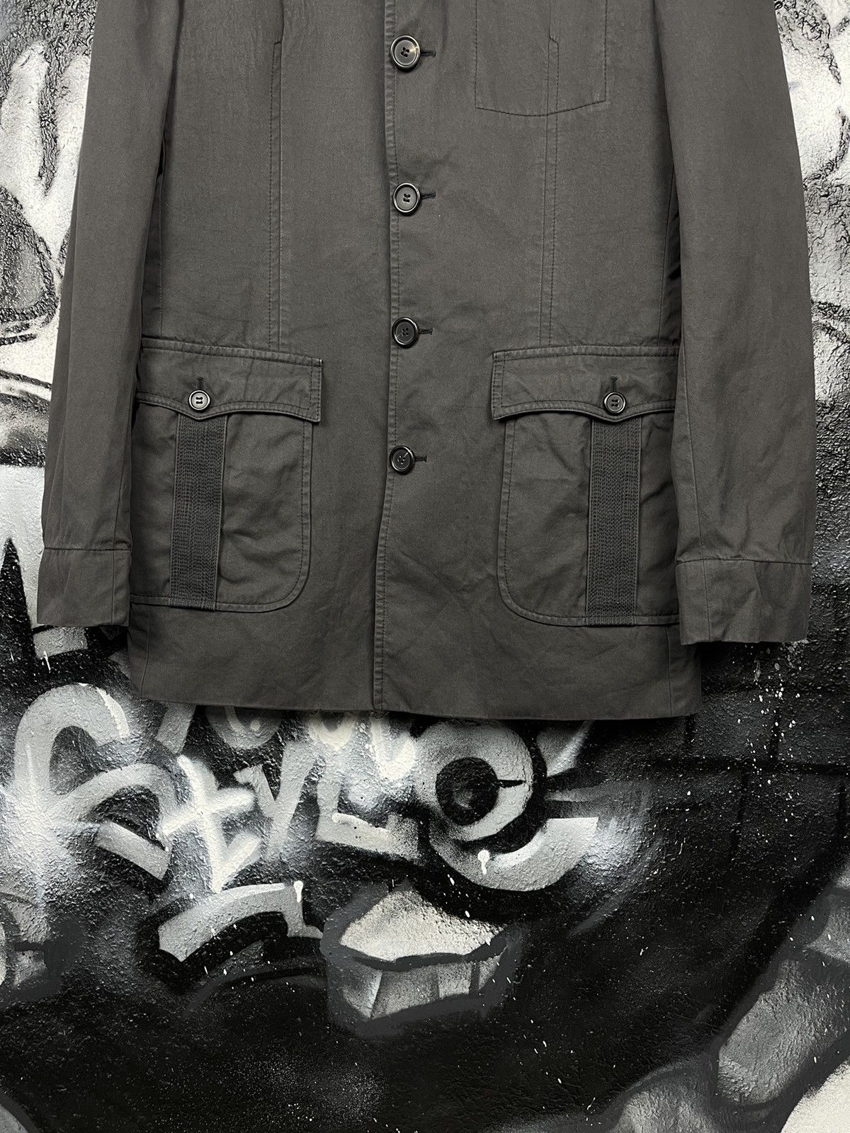 Hugo Boss Hugo Boss Alfred-W Vintage Dark Grey Blazer Jacket Size 48 Size US M / EU 48-50 / 2 - 9 Thumbnail