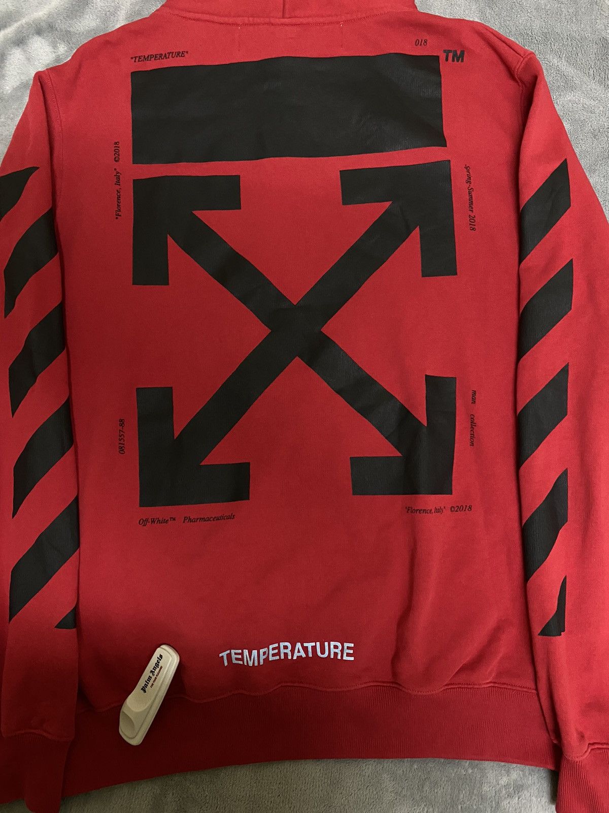 Off-White Off White Monalisa Arrow Printed Hoodie Sweatshirt Size US S / EU 44-46 / 1 - 4 Thumbnail