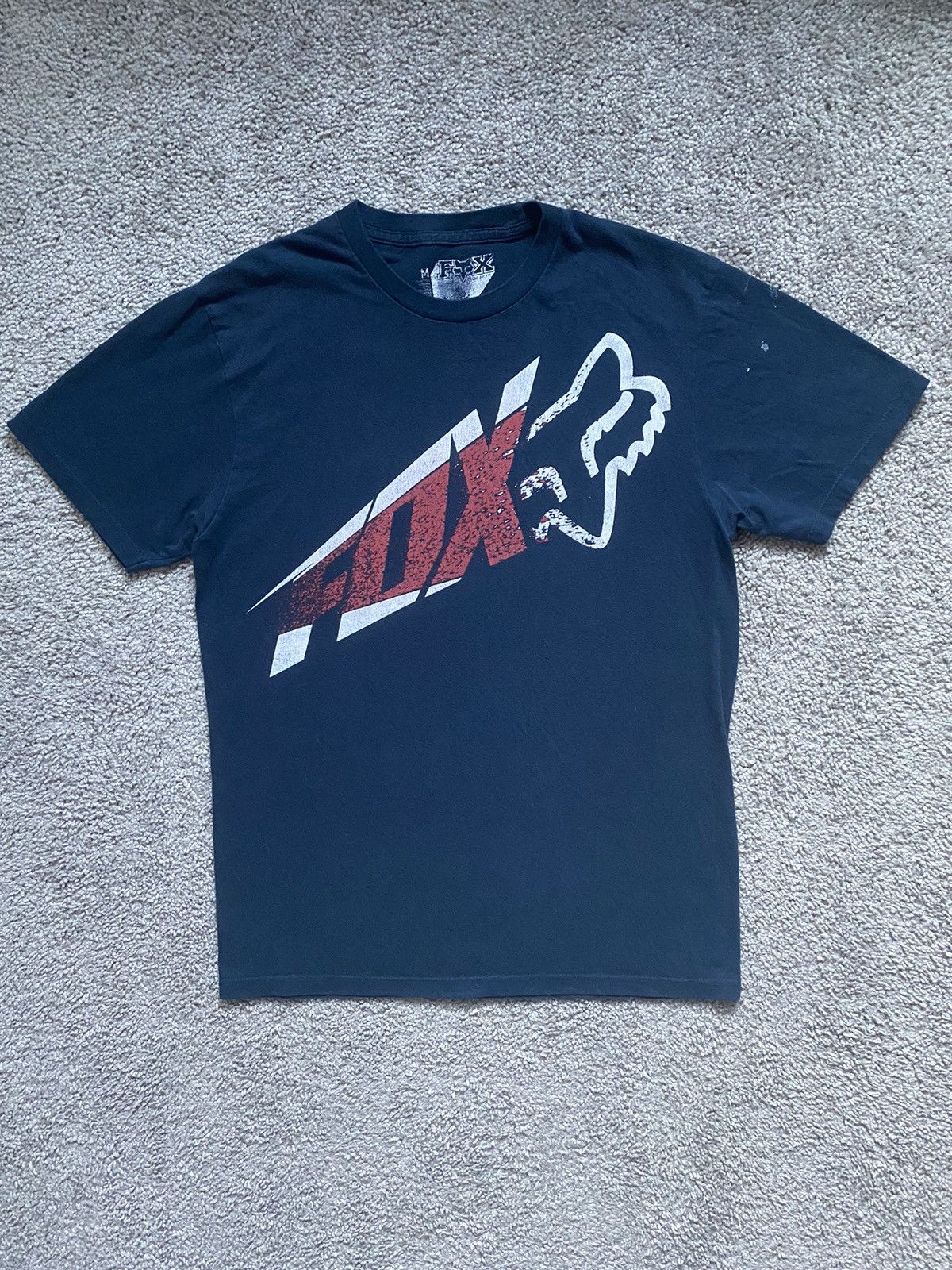 Fox Racing × Vintage Vintage Fox Tee Shirt Size US M / EU 48-50 / 2 - 1 Thumbnail