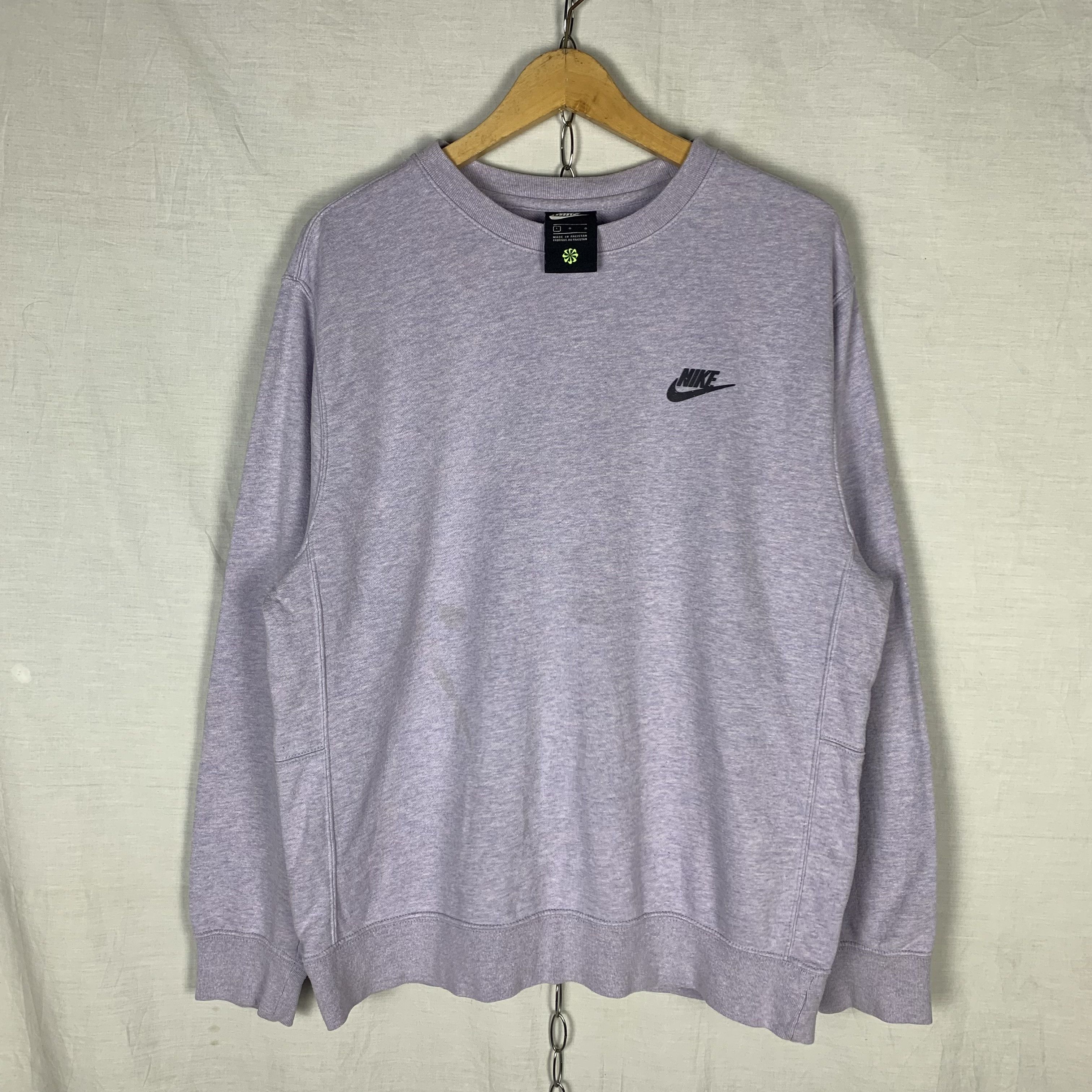 Nike Nike Swoosh Sweatshirt Crewneck Size US L / EU 52-54 / 3 - 1 Thumbnail