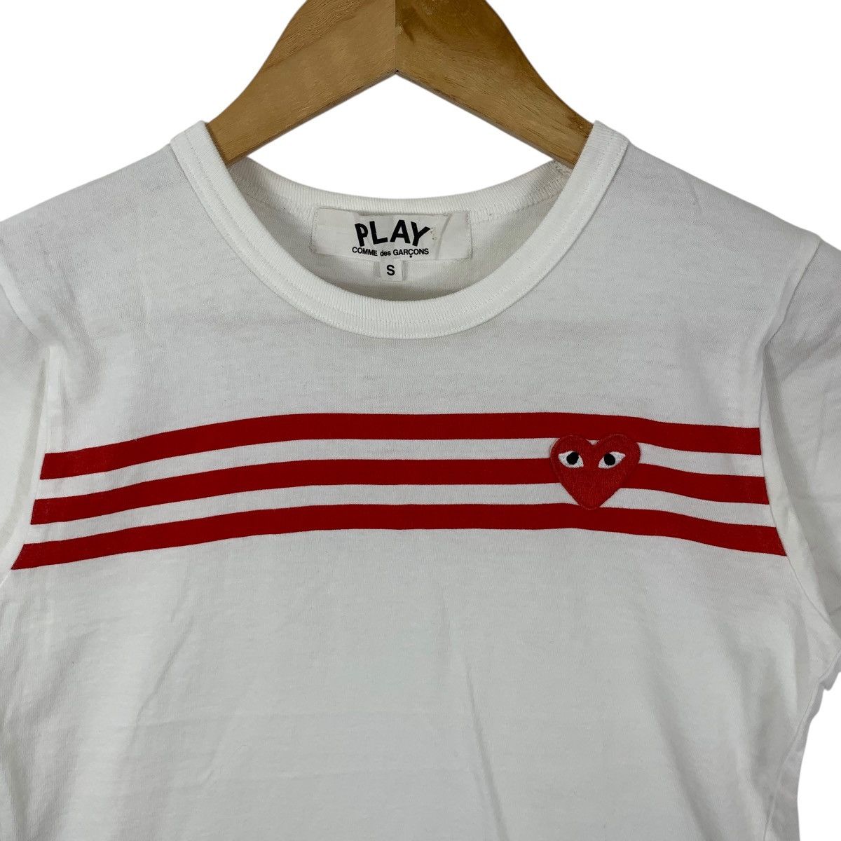 Comme des Garcons Vintage COMME DES GARCONS Play 2005 Collection S/S Tee Shirt Size S / US 4 / IT 40 - 5 Thumbnail