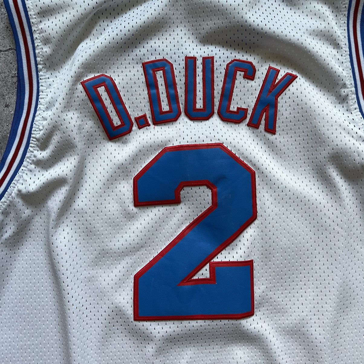 Vintage Vintage Space Jam Looney Tunes Duffy Duck N2 Baseball Jersey