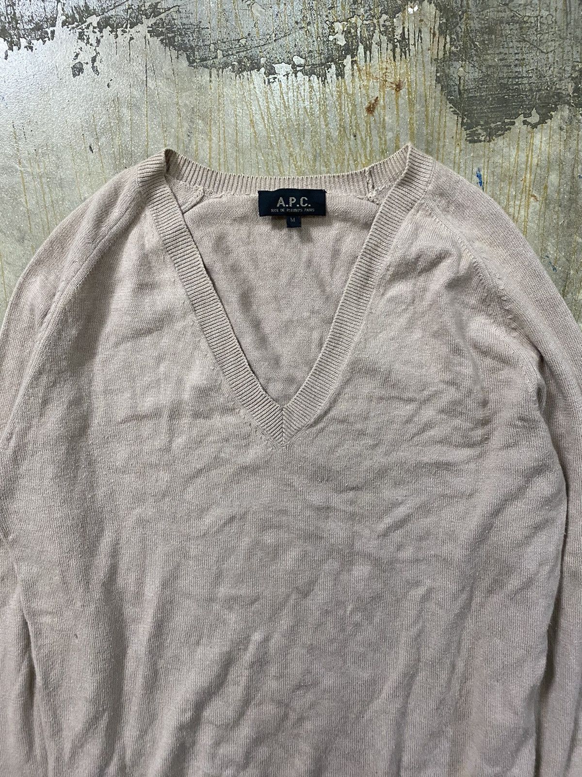 A.P.C. Vintage cashmere wool knitwear Size M / US 6-8 / IT 42-44 - 3 Thumbnail