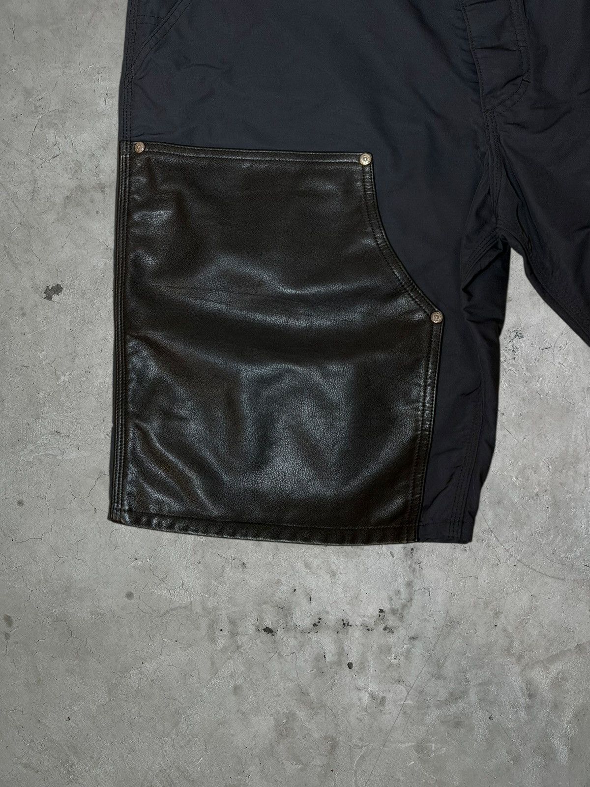 Chrome Hearts Chrome Hearts Carpenter Nylon Leather Patch Shorts Size US 38 / EU 54 - 4 Thumbnail